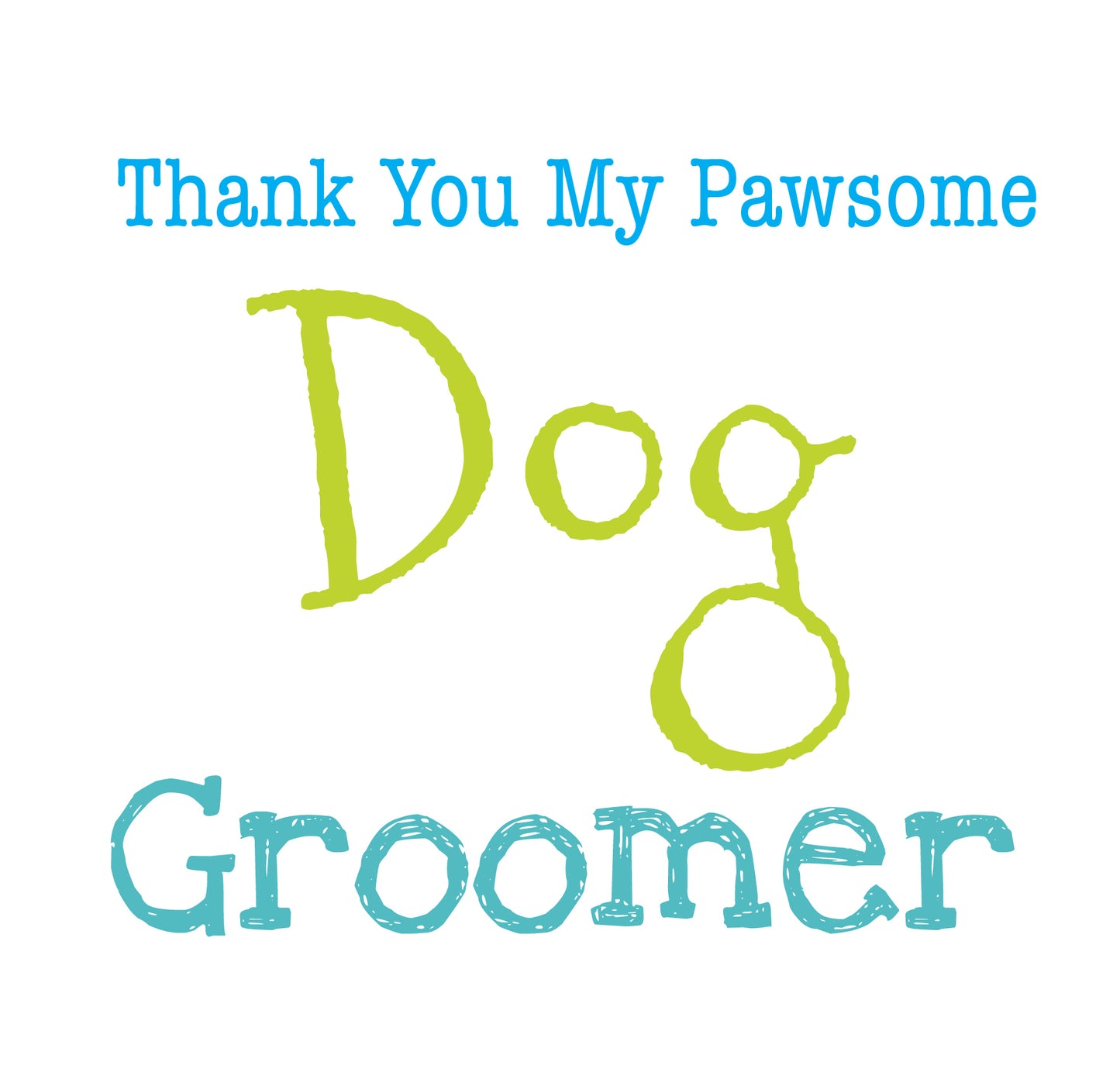 Pawsome Groomer Card