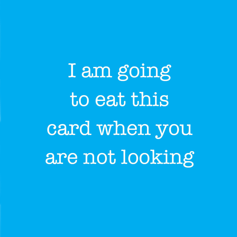 Eat this Dog Card